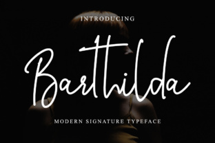 Barthilda: A Display Font with Character