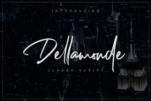 Dellamonde Script: A Versatile Typeface for Everyday Design