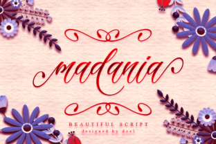 Madania Script: A Refined Choice for Elegant Branding and Design