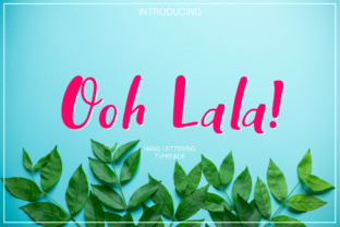 Ooh Lala: A Playful Script Font for Creative Projects