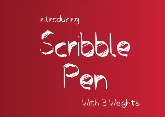 Scribbler Pen: A Handwritten Font with Real Personality